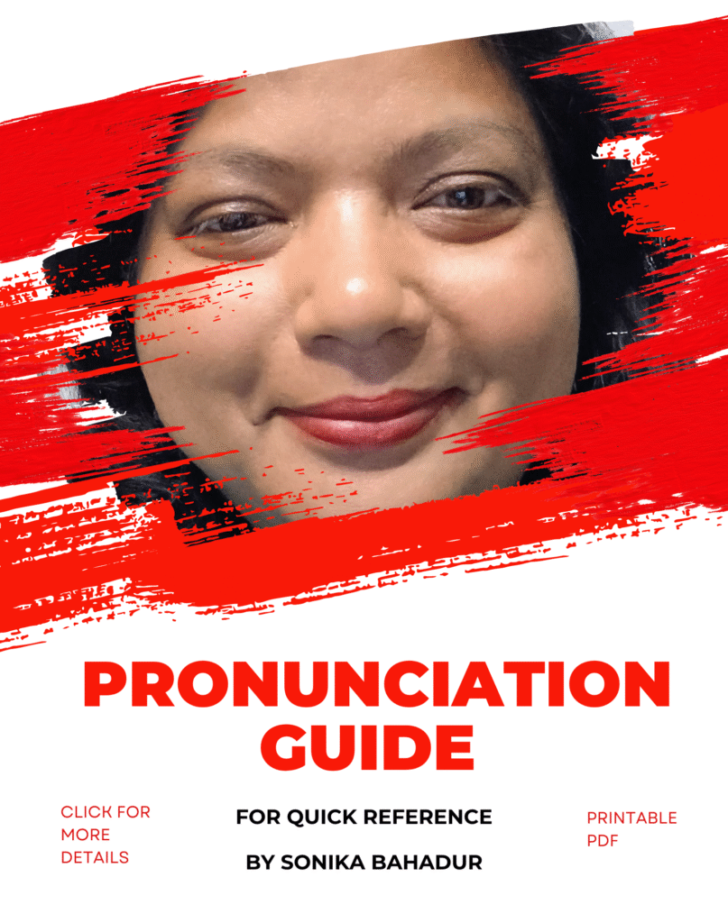 Pronunciation guide
