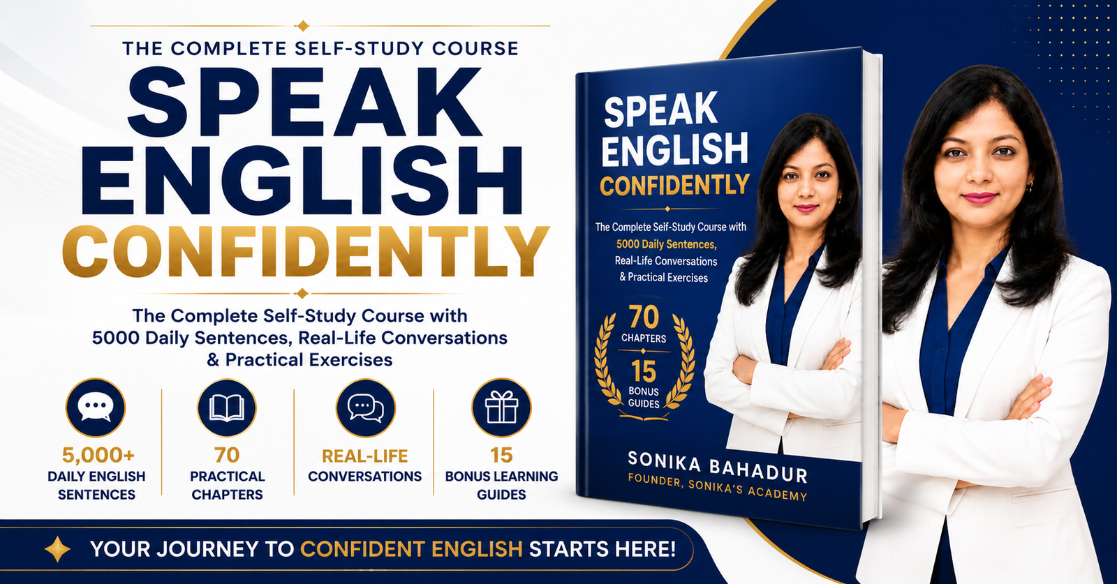 Read more about the article Speak English Confidently – A Complete Self-Study English Book for Everyday Conversations