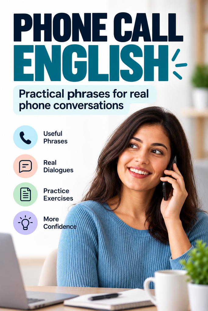 Phone Call English guide for speaking confidently on the phone