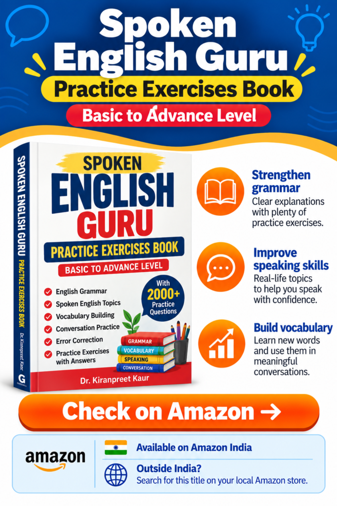 Spoken English Guru Book
